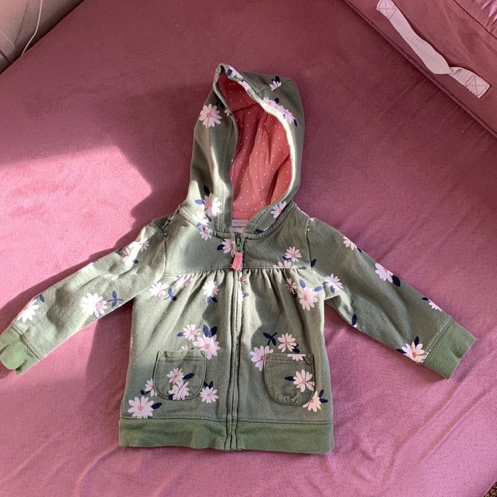 Baby zip up sweatshirt